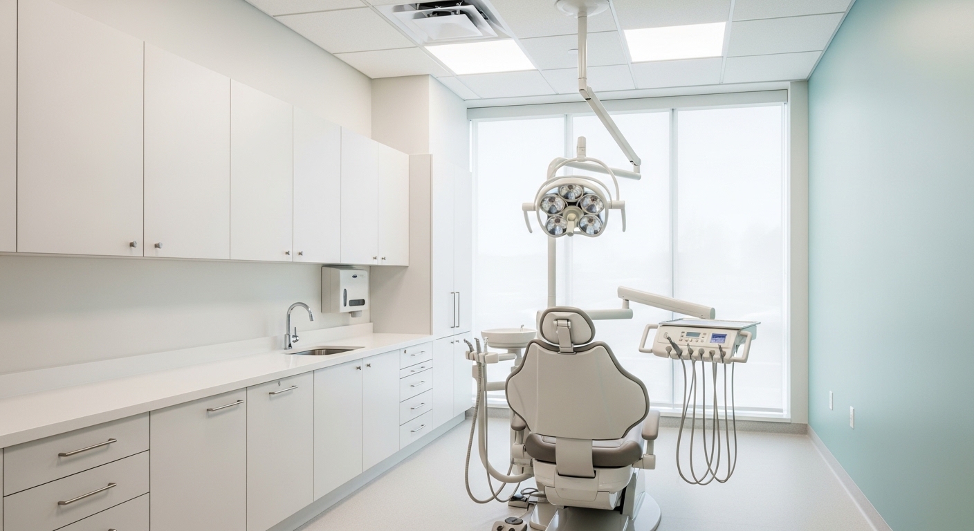 Kadıköy Dental Studio steril klinik iç mekanı